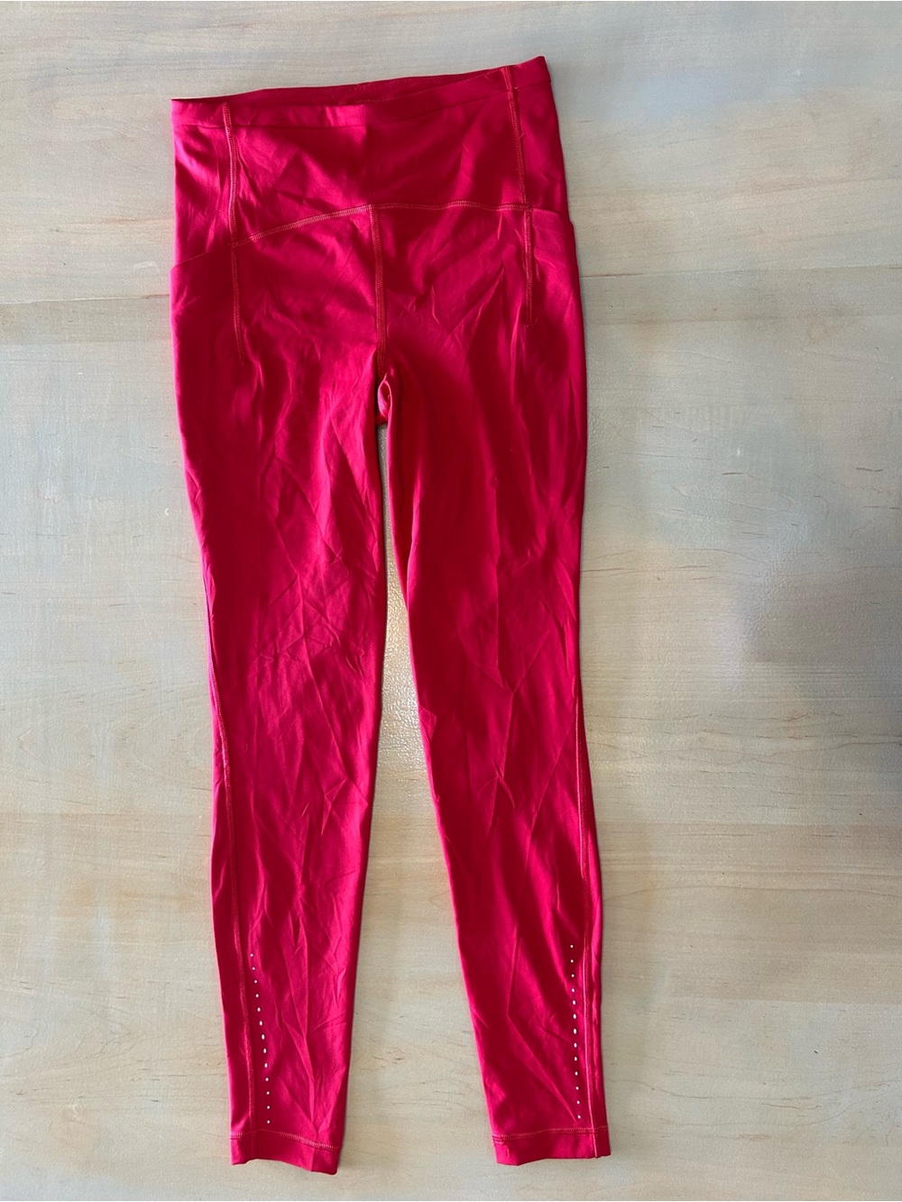 lululemon athletica Red Leggings